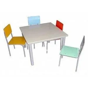 Conjunto de mesa escolar infantil