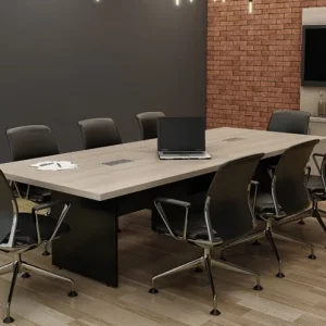Mesa de Reunião estrutura preta