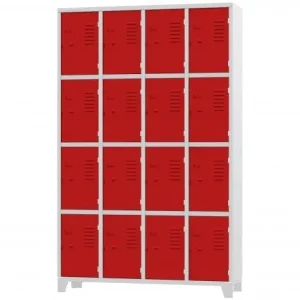 Roupeiro de Aço com 16 portas 