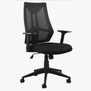 Cadeira Escritório Diretor Preta MK-6551