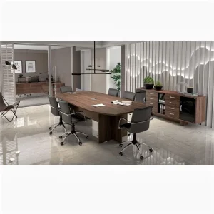 Mesa Reunião Semi Oval