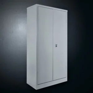 Armário de Aço PA90 com 2 Portas - cinza