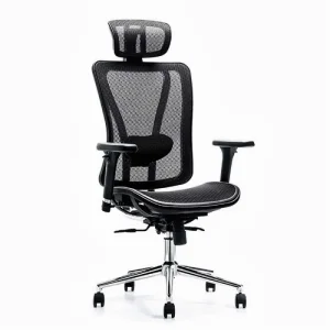 Poltrona Presidente TELA MK- 4000 Preta