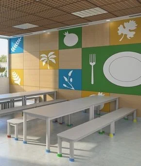 Mesa Refeitório Infantil