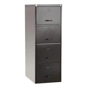 Arquivo de Aço 4 gavetas preto