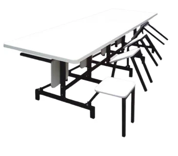 Mesa Refeitório Escamoteável 10 lugares 